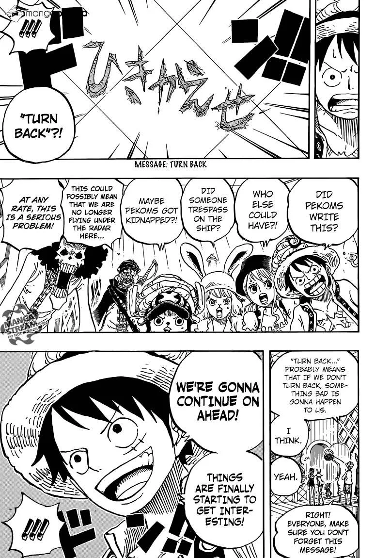 One Piece Chapter 828 page 15