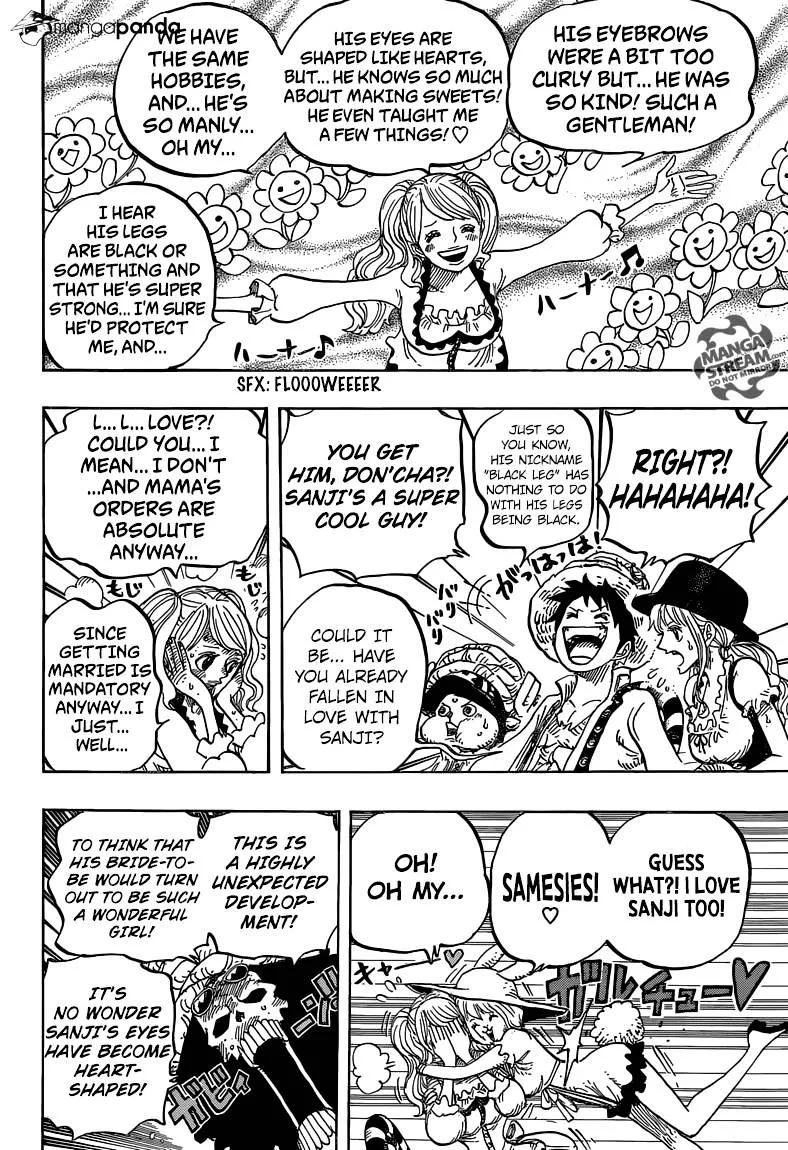 One Piece Chapter 828 page 8