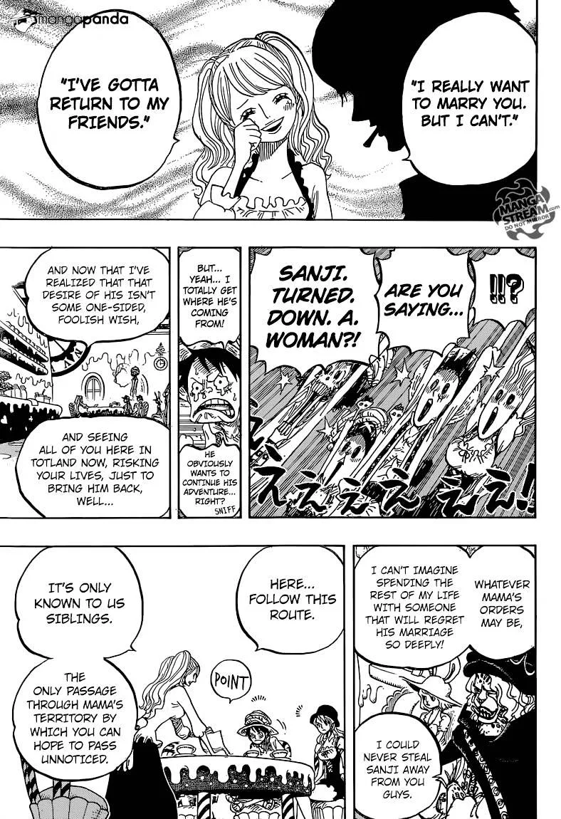 One Piece Chapter 828 page 11