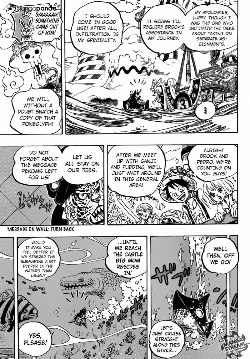 One Piece Chapter 831 page 5