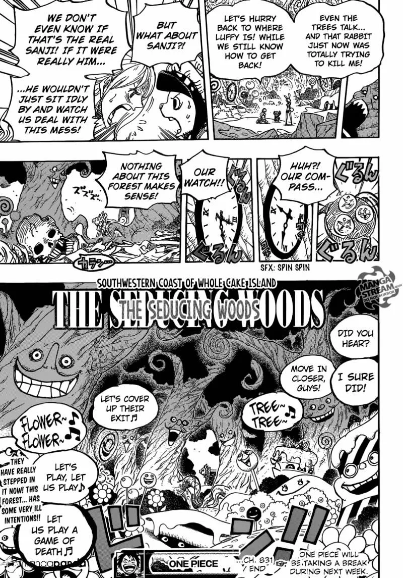 One Piece Chapter 831 page 19