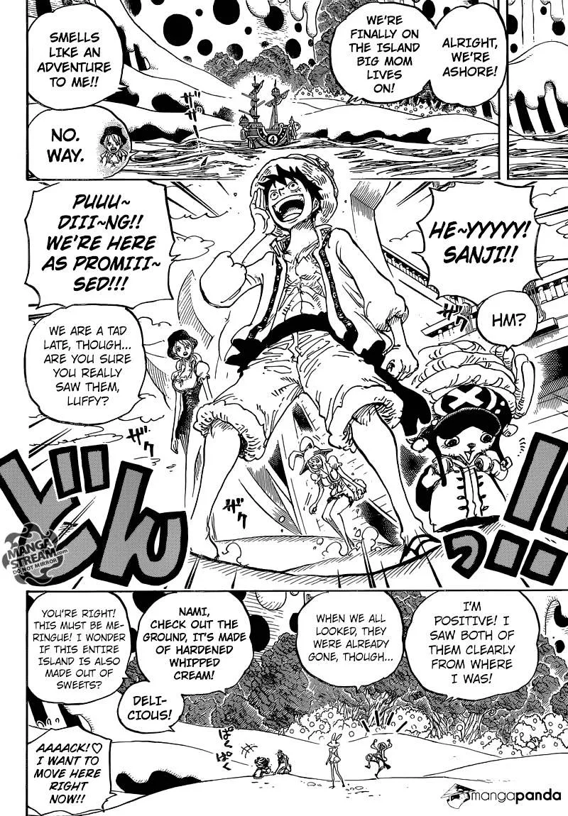 One Piece Chapter 831 page 6