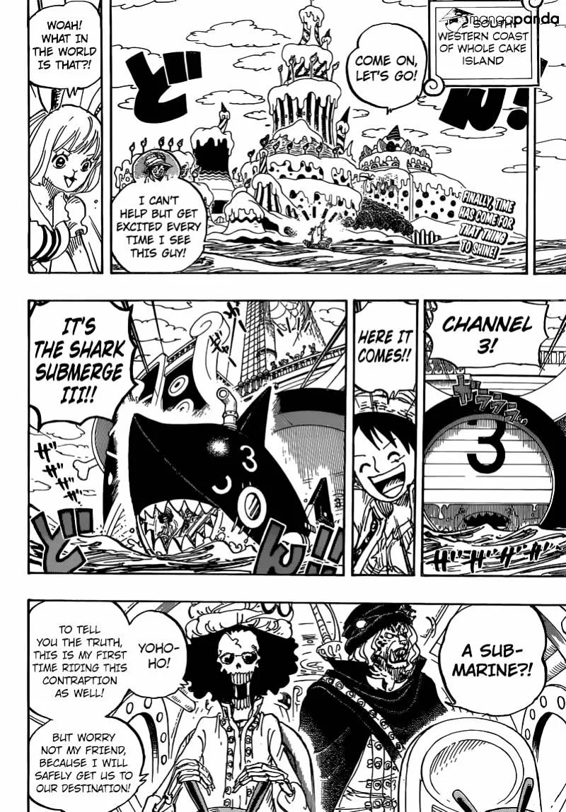One Piece Chapter 831 page 4