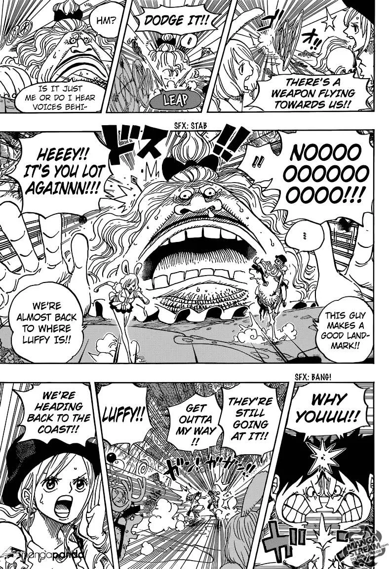 One Piece Chapter 832 page 9