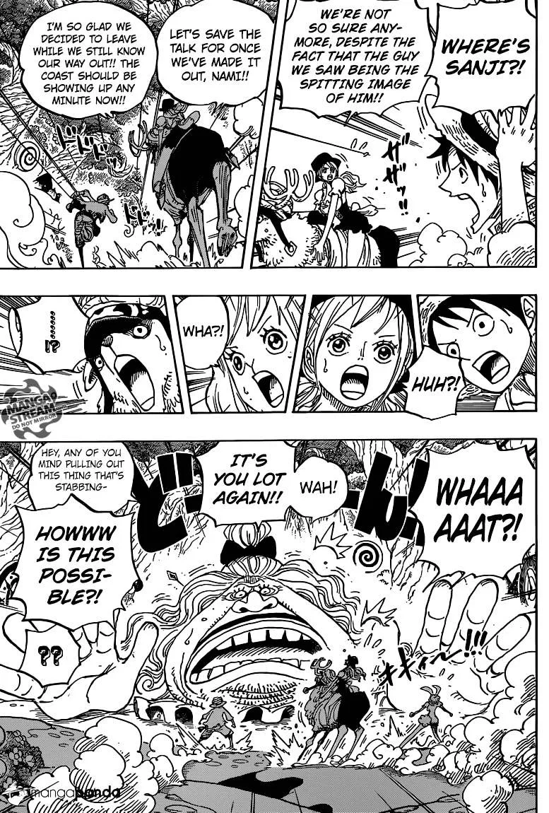 One Piece Chapter 832 page 11