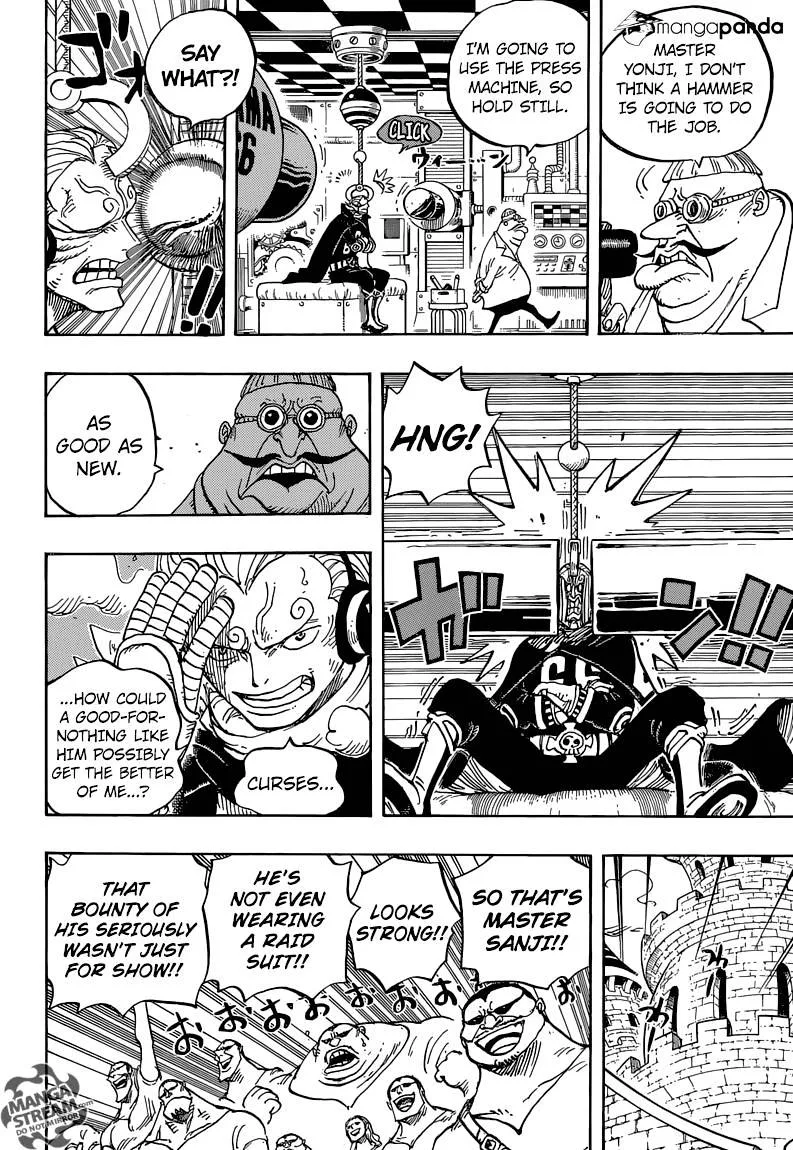 One Piece Chapter 833 page 7