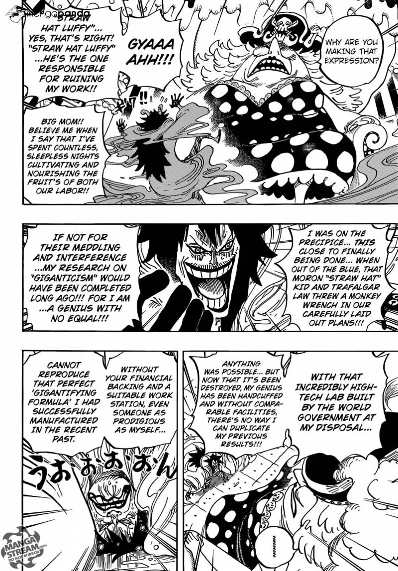 One Piece Chapter 834 page 16