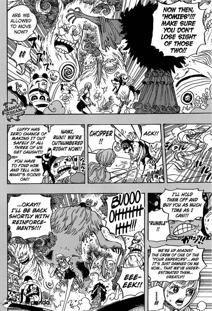 One Piece Chapter 835 page 14
