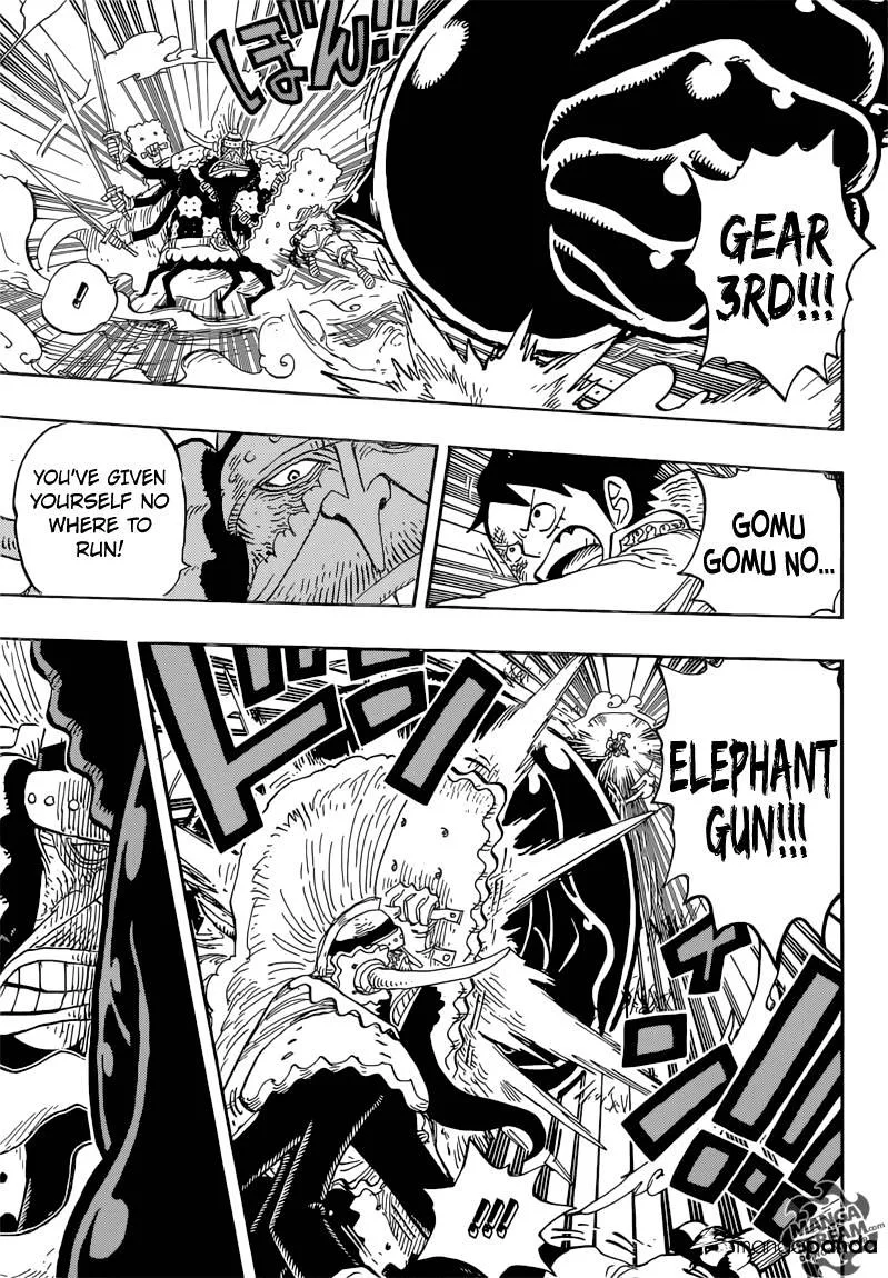 One Piece Chapter 837 page 5