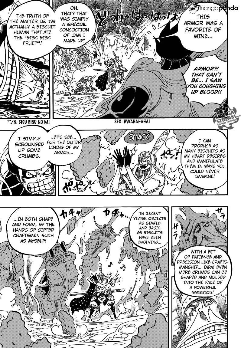 One Piece Chapter 838 page 7