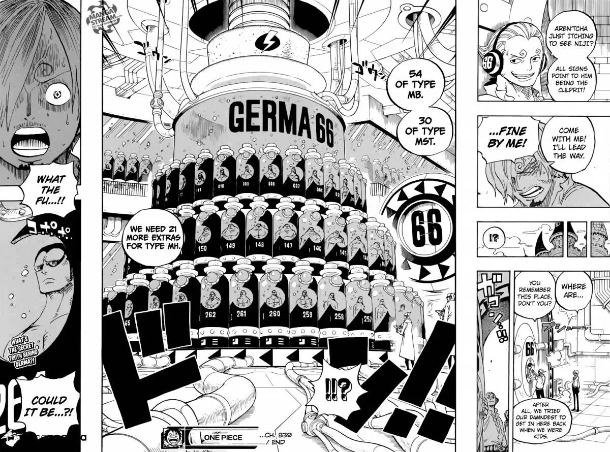 One Piece Chapter 839 page 17