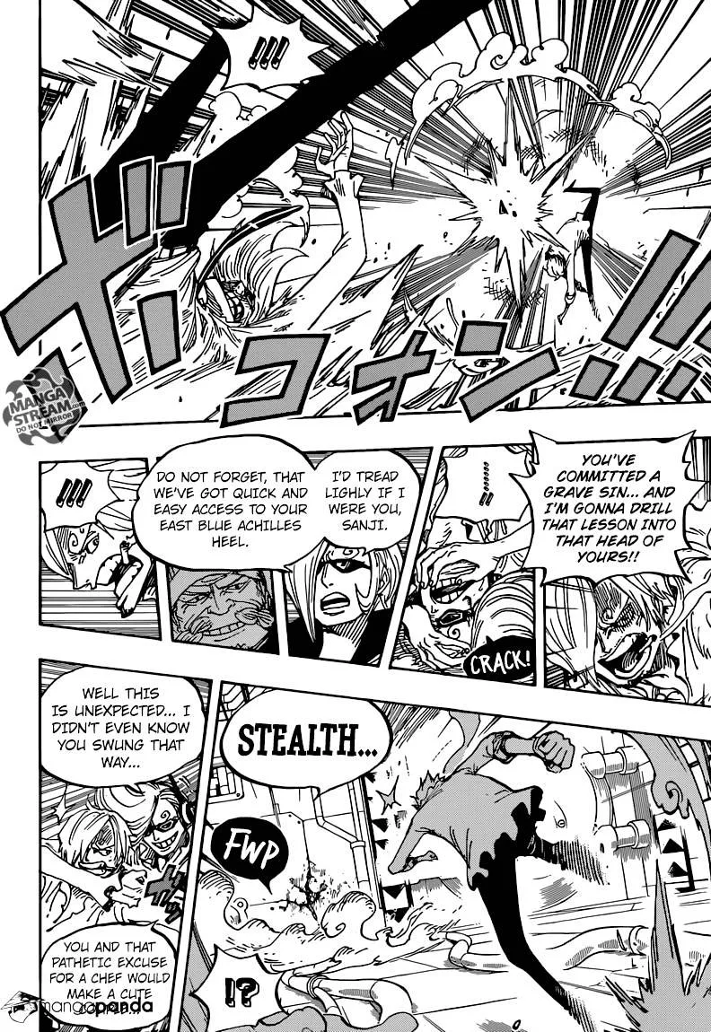 One Piece Chapter 840 page 10