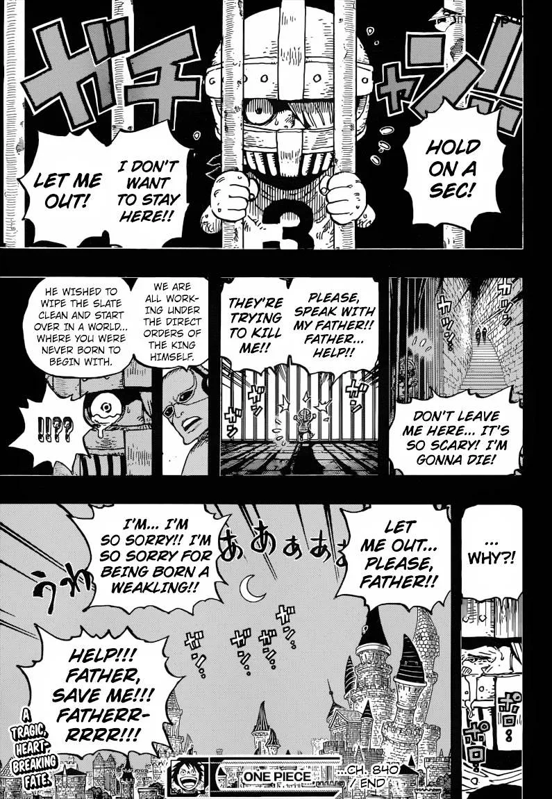 One Piece Chapter 840 page 19