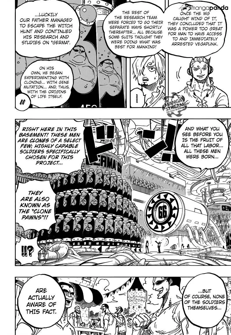 One Piece Chapter 840 page 6