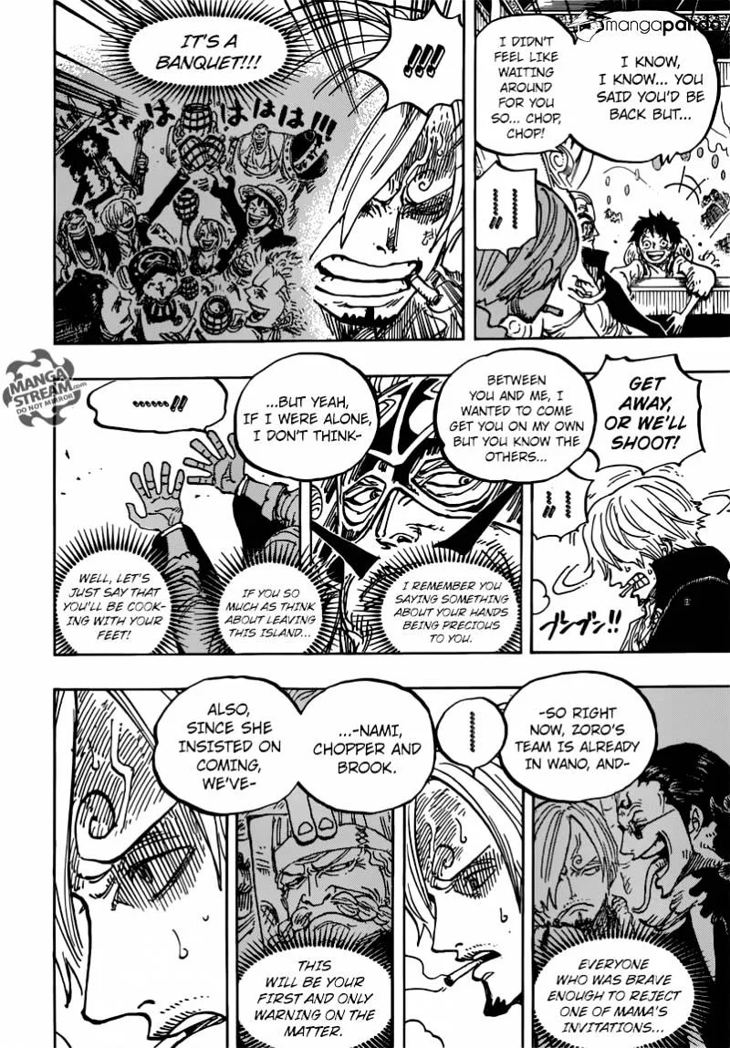 One Piece Chapter 843 page 16