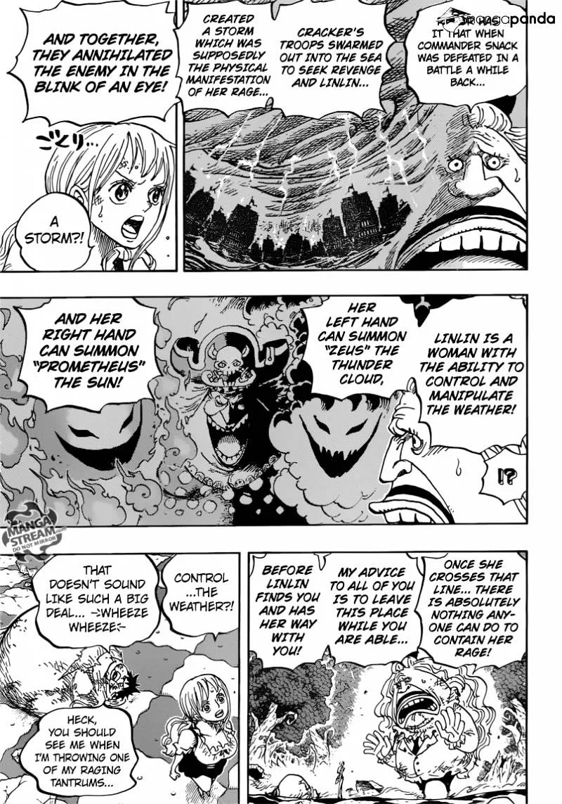 One Piece Chapter 843 page 9