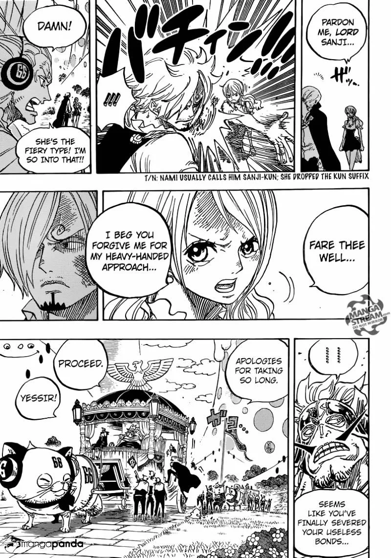 One Piece Chapter 844 page 15