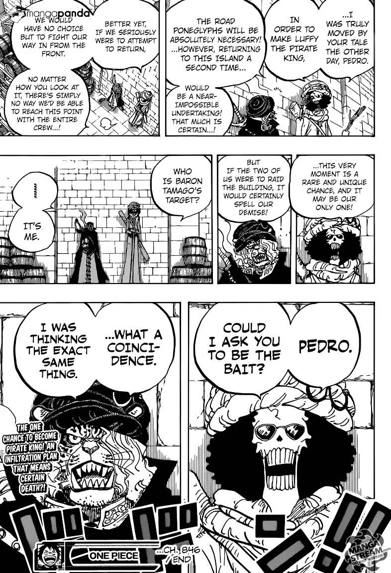 One Piece Chapter 846 page 18