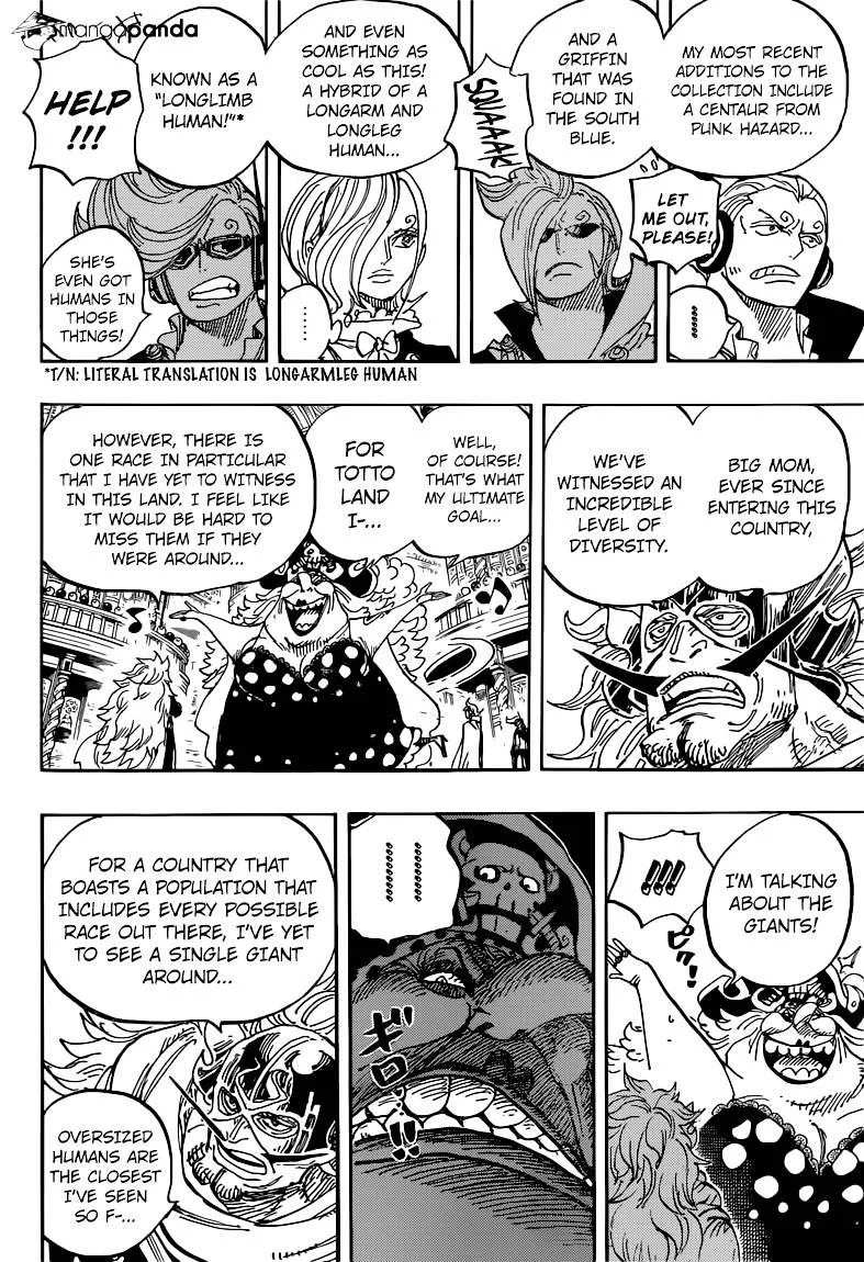 One Piece Chapter 847 page 8