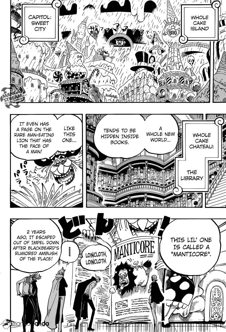 One Piece Chapter 847 page 6