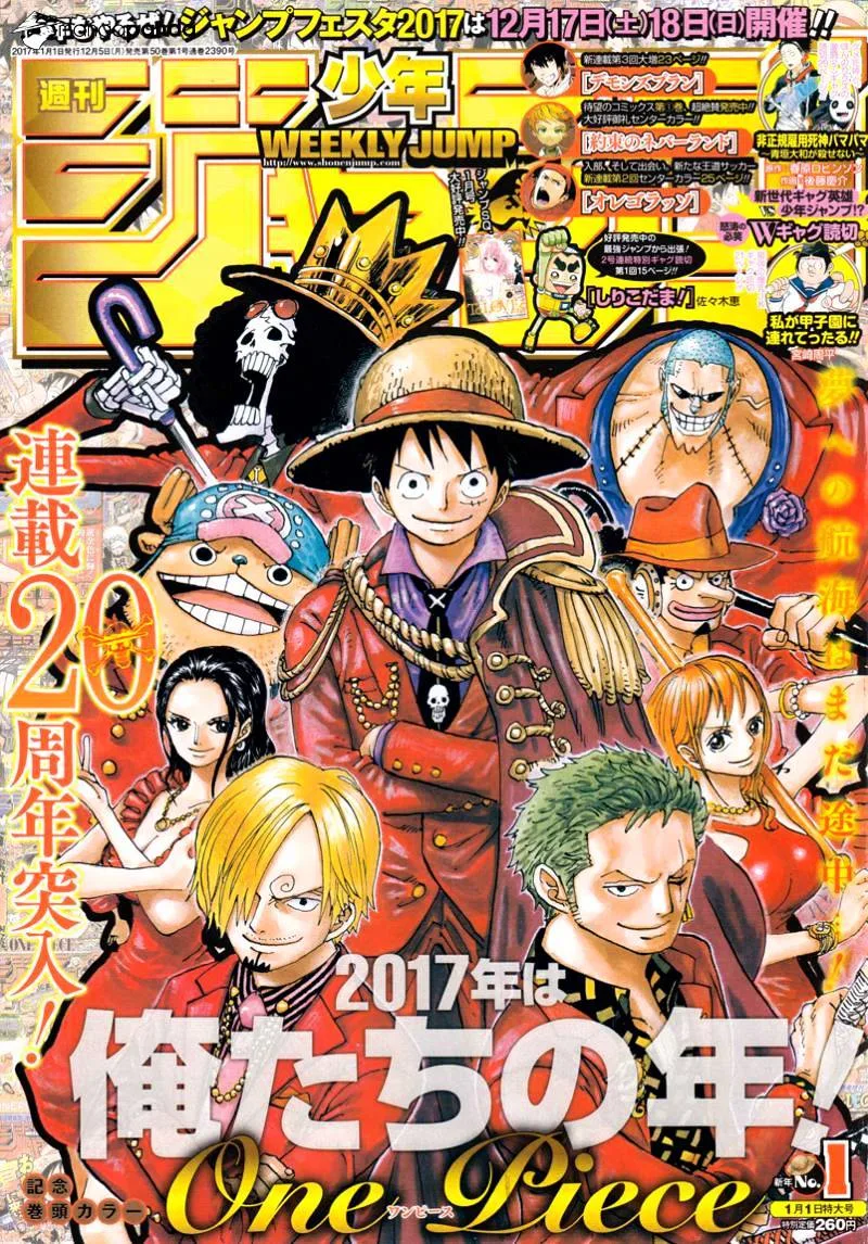One Piece Chapter 848 page 1