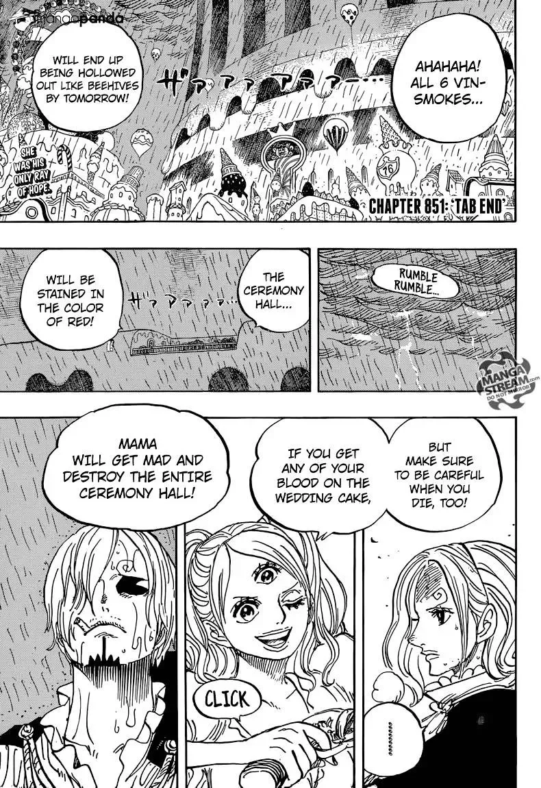 One Piece Chapter 850.99 page 3