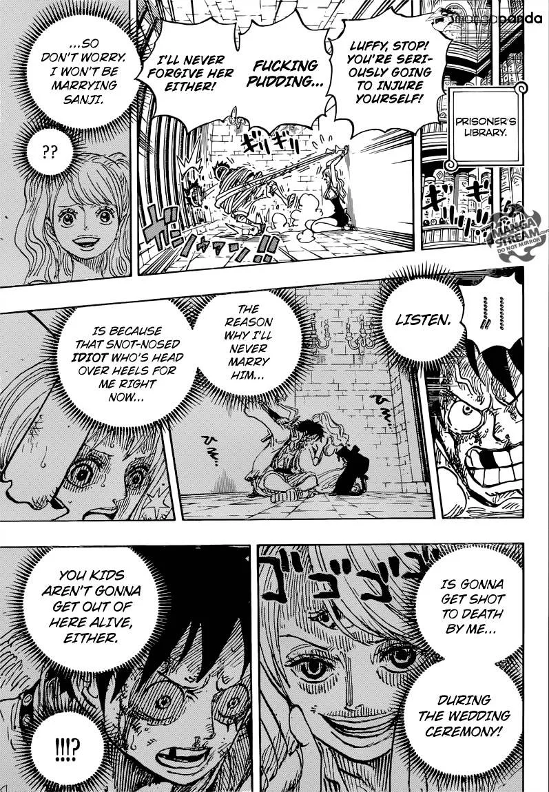 One Piece Chapter 850 page 16