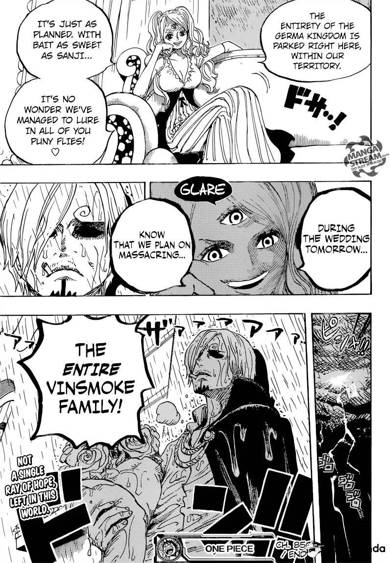 One Piece Chapter 850 page 18