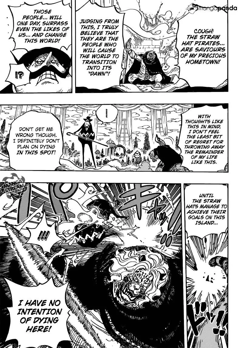 One Piece Chapter 850 page 12
