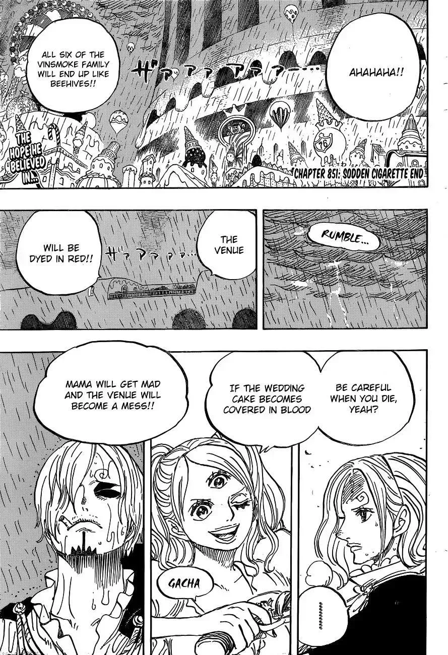 One Piece Chapter 851.2 page 7