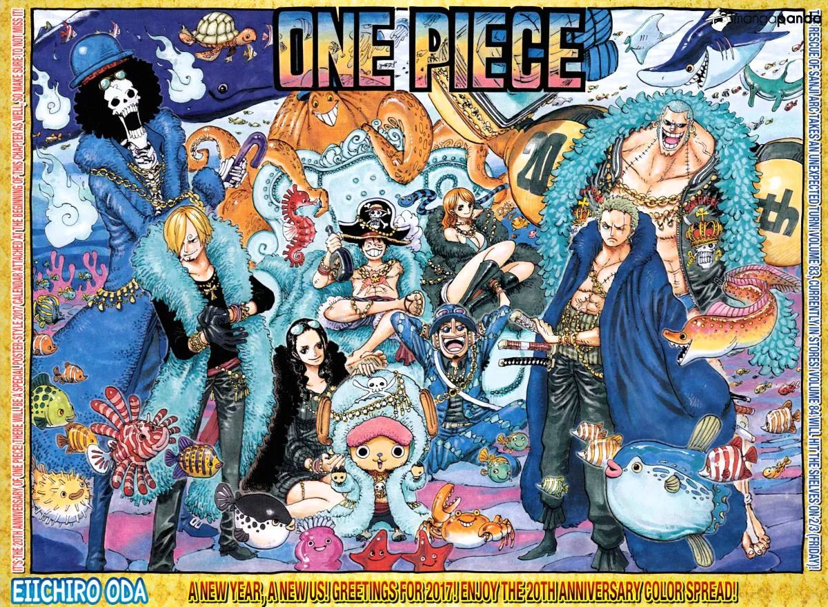 One Piece Chapter 851 page 2