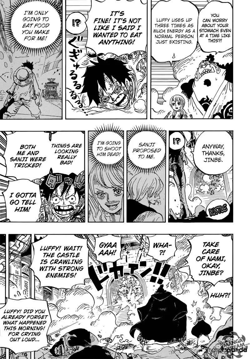 One Piece Chapter 852 page 7