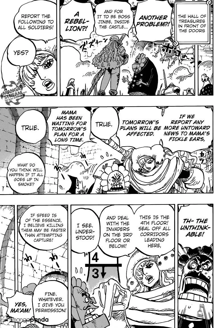 One Piece Chapter 852 page 15
