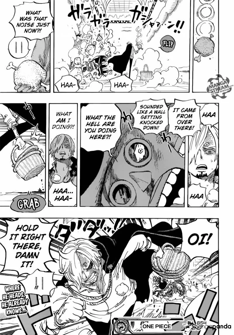 One Piece Chapter 854 page 18