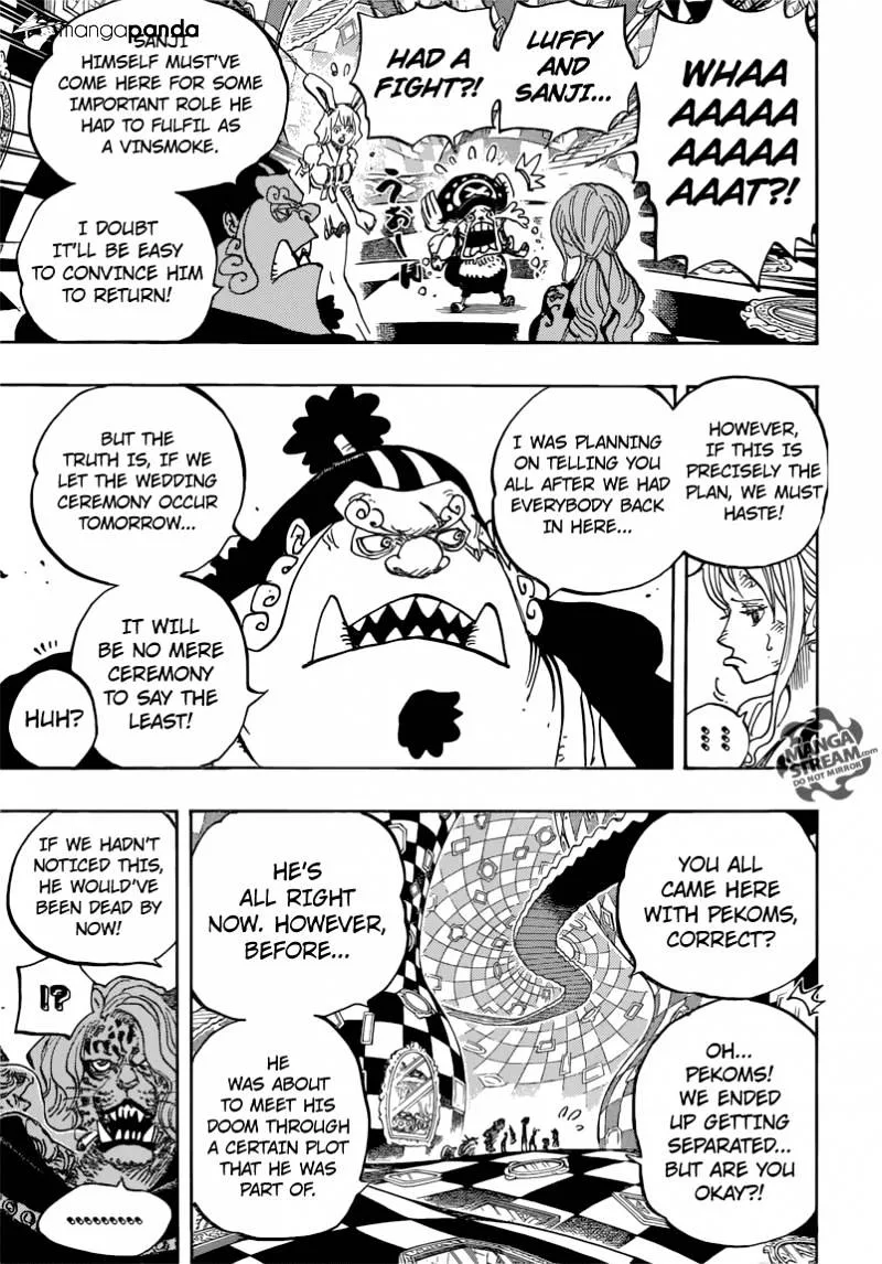 One Piece Chapter 856 page 3