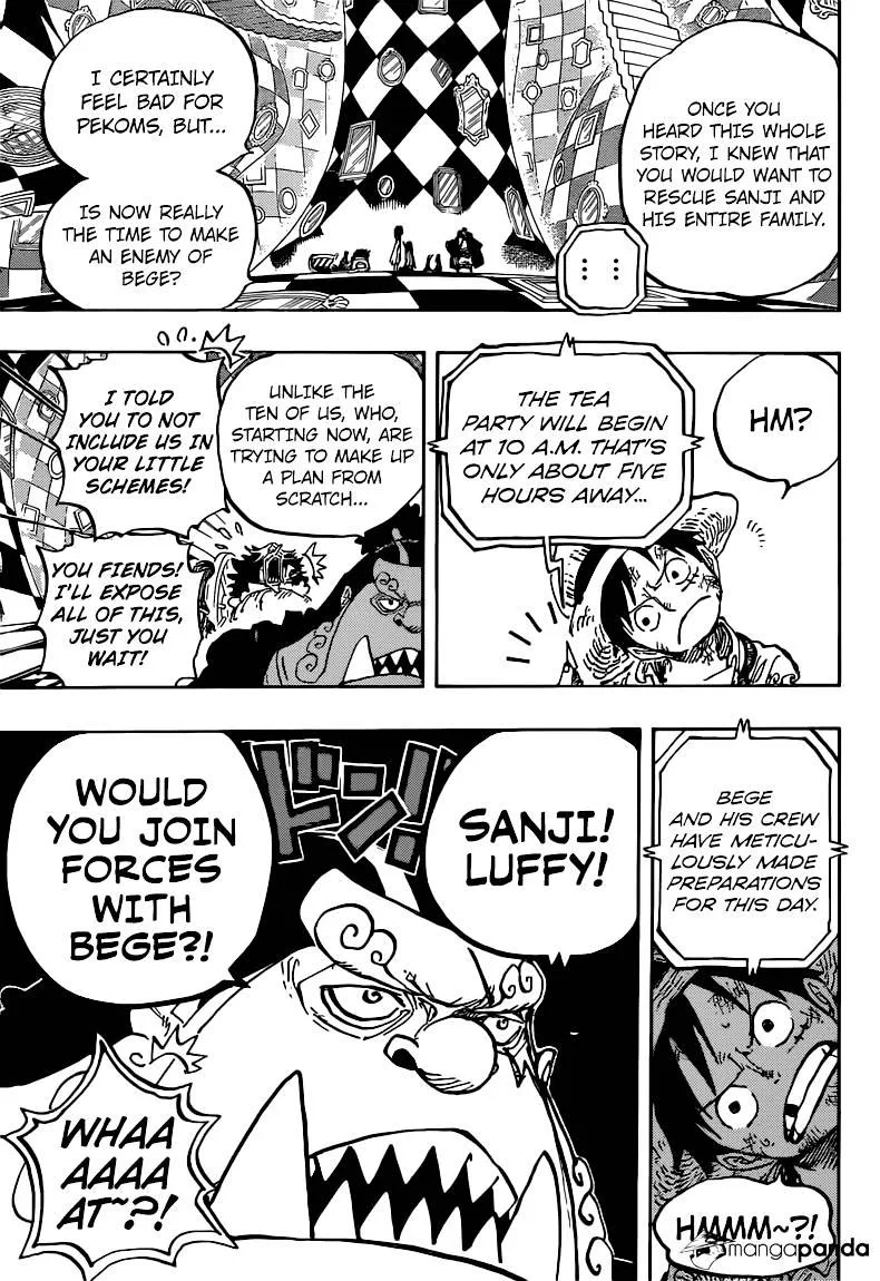 One Piece Chapter 857 page 15