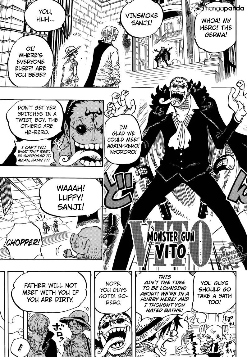 One Piece Chapter 858 page 6