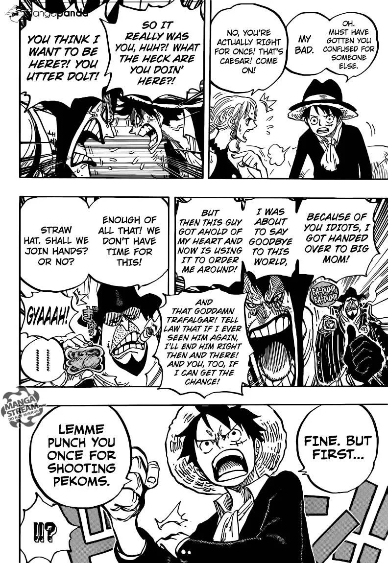 One Piece Chapter 858 page 16