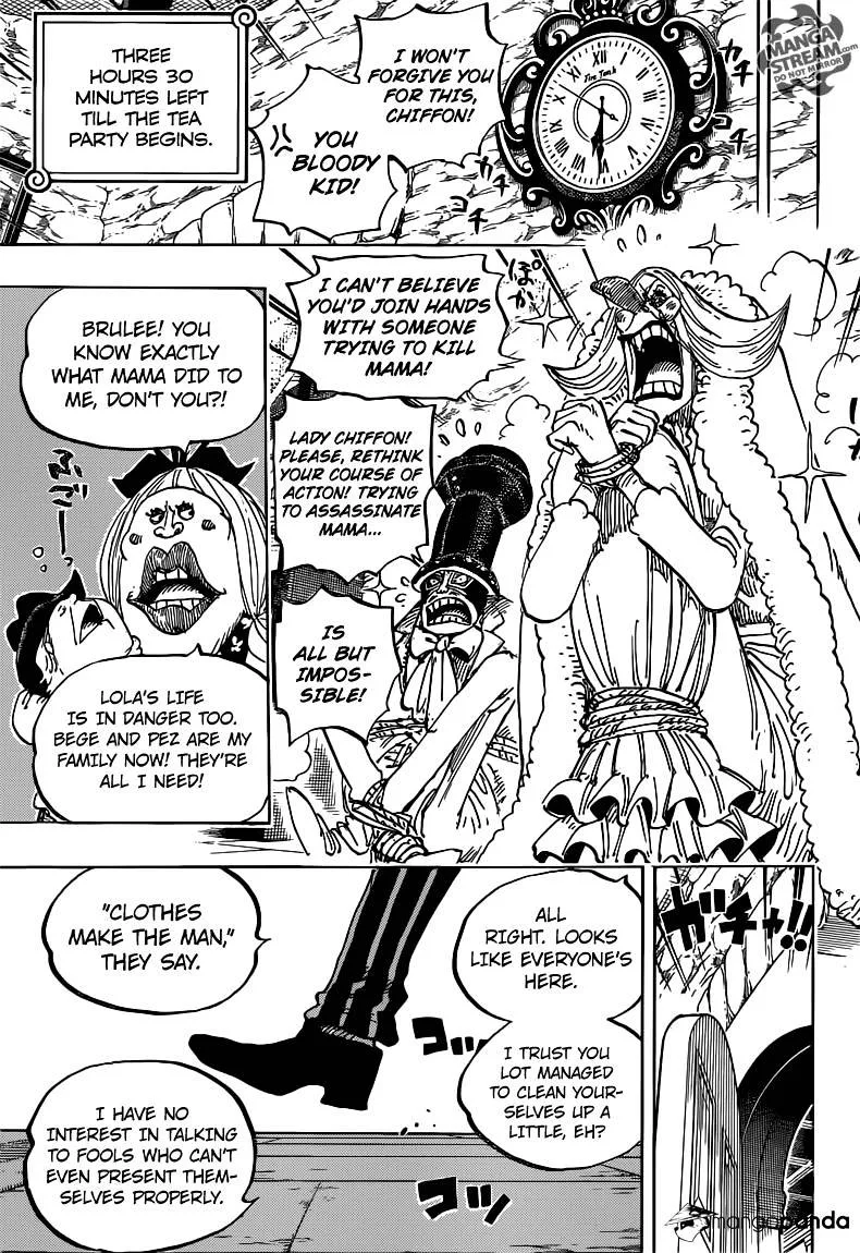 One Piece Chapter 858 page 12
