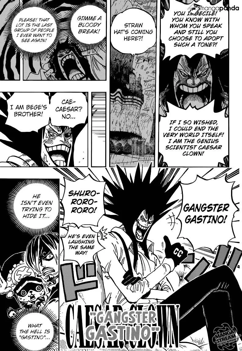 One Piece Chapter 858 page 15