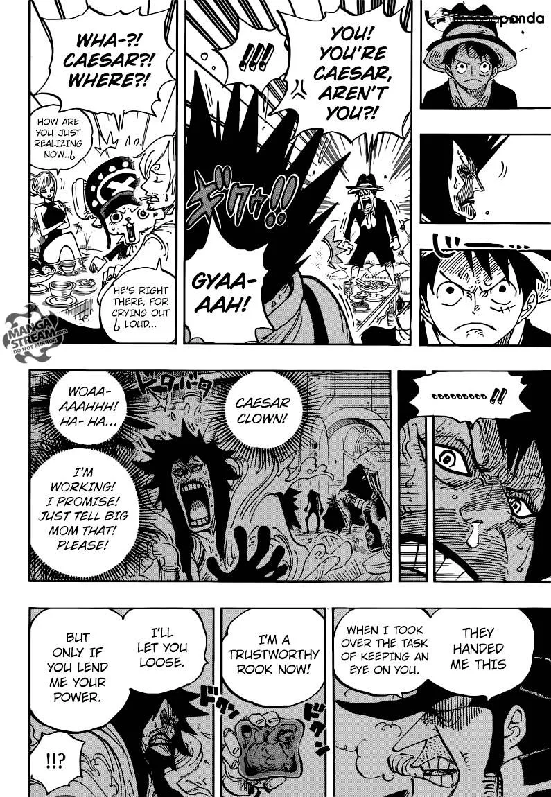 One Piece Chapter 858 page 14