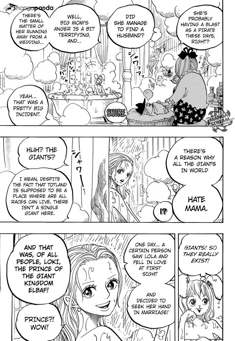 One Piece Chapter 858 page 8