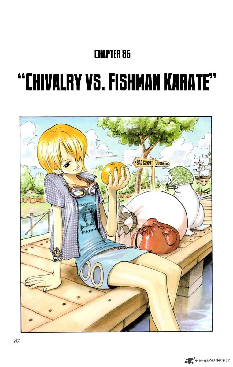 One Piece Chapter 86 page 1