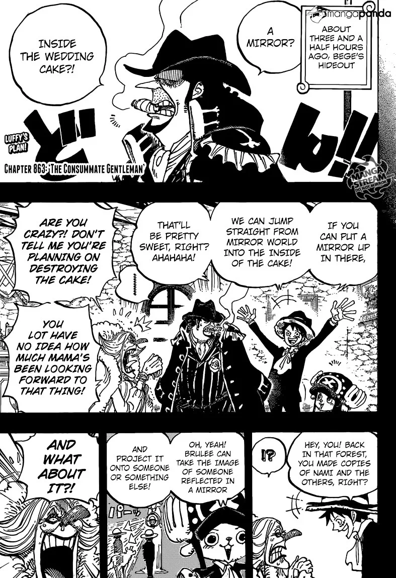 One Piece Chapter 863 page 4