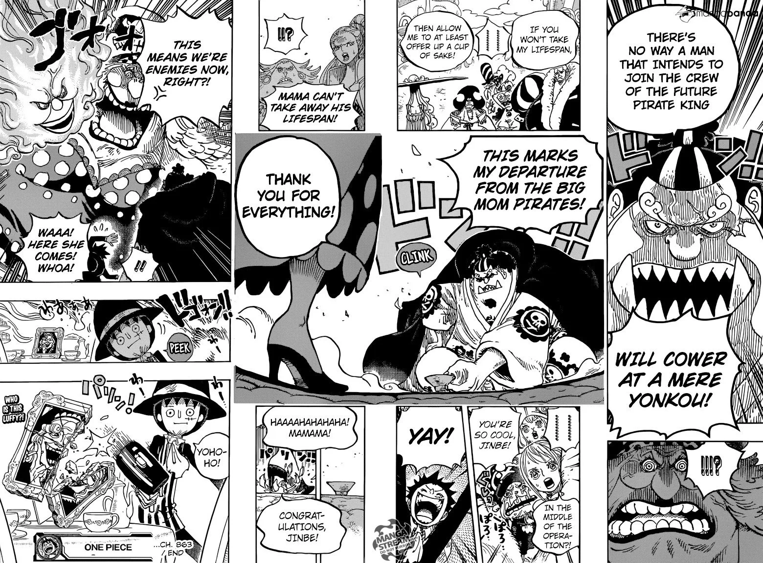 One Piece Chapter 863 page 19