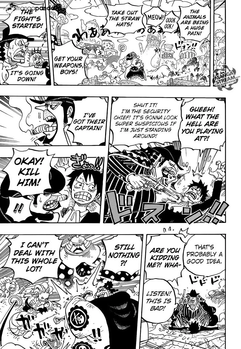One Piece Chapter 864 page 9