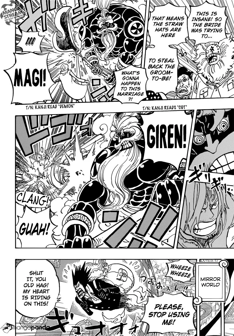 One Piece Chapter 864 page 8