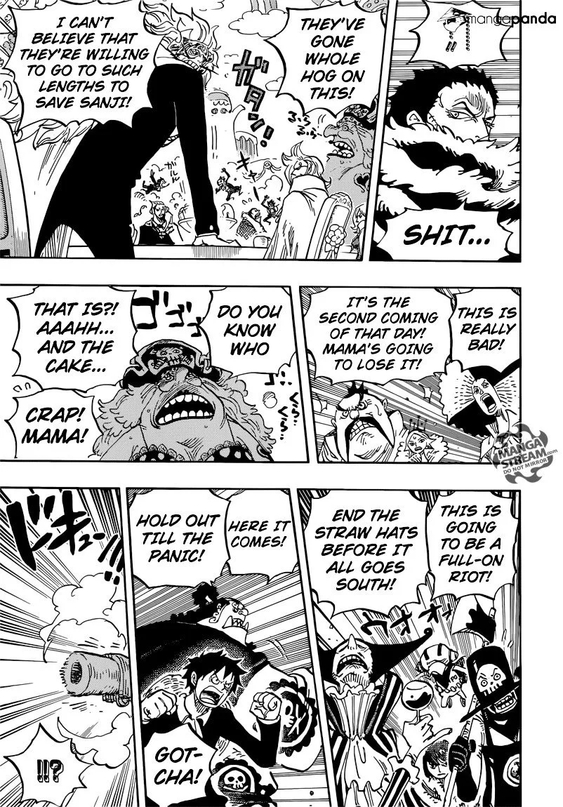 One Piece Chapter 864 page 5