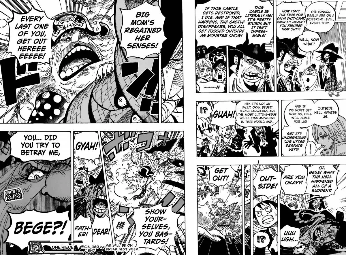 One Piece Chapter 869 page 17