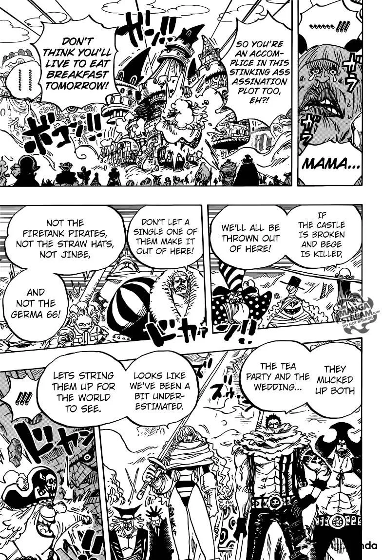 One Piece Chapter 870 page 5